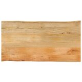 vidaXL Mizna plošča 100x60x2,5 cm naraven rob trden mangov les Cene