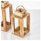 Conceptum Hypnose Set svećnjaka Double Lantern, Drveni, 30x25 cm | Eponuda.com