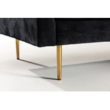 Venture Home sofa (2–3 sjedala) Boom (art. 18045-888), crna | shoptok.hr