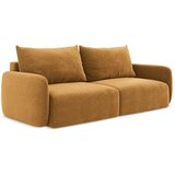 Makamii Narančasta sklopiva/s prostorom za odlaganje sofa 238 cm Kalena – | shoptok.hr
