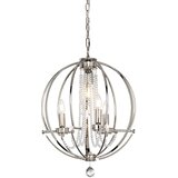 Elstead Lighting Elstead Cassie Lestenec s 4 lučmi, polirani nikelj, (22098218) | Shoptok.si