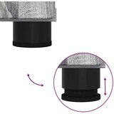 vidaXL kopalniška omarica siva sonoma 60 x 35 x 80 cm konstruiran les | Shoptok.si