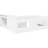  Krevet za djecu s visokim okvirom i stolom Bijela 98.5 x 200 cm - Bijela | shoptok.hr