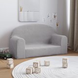  Dječji dvosjed svjetlosivi od mekanog pliša | shoptok.hr