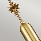Elstead ETOILE-P-S-AB - Luster na sajli ETOILE, 1xE27/60W/230V, prečnik 13,3 cm, zlatan | Eponuda.com