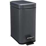 Five kanta za smeće pravougaona na pedalu 5L 28,5X14X30,5CM METAL SIVA | Eponuda.com