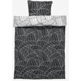  Set posteljine od perkala, 140x200cm, Bijela/Siva Cijene