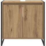  Kupaonski ormar s vratima Umjetnička hrastovina 60 x 30 x 60 cm | shoptok.hr