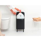 Brabantia Bo koš za smeti Hi, 7L - Matt Black | Shoptok.si