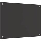  Kuhinjski zid Tamno siva 70 x 50 cm Staklo otporno na udarce | shoptok.hr