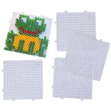 Playbox Playbox: XL likalni perle osnovna plošča komplet – 5 kosov, kvadratne oblike, povezljive | Shoptok.si