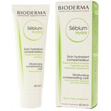 Bioderma Sébium Hydra Cream dnevna krema za obraz za mastno kožo 40 ml poškodovana škatla za ženske | Shoptok.si