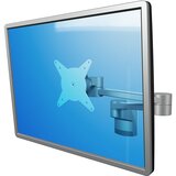 Dataflex Nosilec za zaslon VIEWLITE, za montažo na steno, dve ročici, srebrna/bela | Shoptok.si