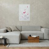  Plakat - Flamingo Family 21x30 Bez okvira s margom | shoptok.hr