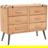 vidaXL Komoda s ladicama od masivne jelovine 91 x 35 x 73 cm | shoptok.hr