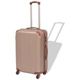  4-Dijelni Set Čvrstih Kofera Boja Šampanjca | shoptok.hr