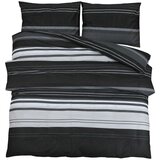  The Living Store Posteljnina črna in bela 200x200 cm bombaž - Komplet Prevlek Za Odejo, (21493969) | Shoptok.si