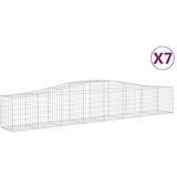  Lučne gabionske košare 7 kom 400x50x60/80 cm pocinčano željezo | Eponuda.com