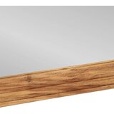  Kopalniško Ogledalo 50x70x3 cm Trden Les Akacije | Shoptok.si