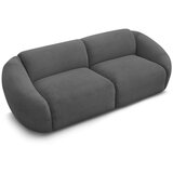 Bobochic Paris Siva sedežna garnitura iz rebrastega žameta 250 cm Tina – | Shoptok.si