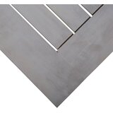 The Living Store Vrtni stol sivi 200 x 100 x 75 cm od masivnog bagremovog drva | shoptok.hr