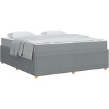 vidaXL krevetna konstrukcija Ostalo Svjetlosiva 180 x 200 cm tkanina | shoptok.hr