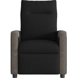  Naslonjač od tkanine crni | shoptok.hr