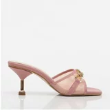 Hotiç Mules - Pink - Stiletto Heels