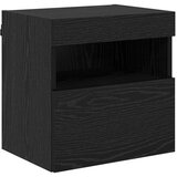 TV stenske enote 6 pcs Črna Orehovina Konstruiran les, (5000112846) | Shoptok.si