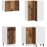  Kuhinjska jedinica KALMAR 8 kom. Staro drvo Konstruirano drvo | shoptok.hr