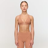 GymBeam Fierce Halter Sports Bra Caramel L | Eponuda.com