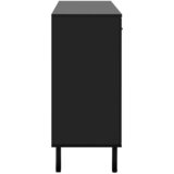 Livetastic KOMODA, črna, hrast artisan | Shoptok.si