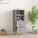  Komoda boja hrasta sonome 34,5x34x90 cm od konstruiranog drva | shoptok.hr