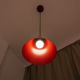  Visilica na sajli ETNA II 1xE27/15W/230V, prečnik 25 cm, crvena | Eponuda.com
