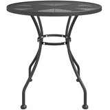 Vrtni stol od ekspandirane metalne mreže Ø 80 x 72 cm antracit | shoptok.hr