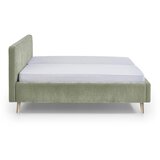 Meise Möbel Svijetlo zeleni tapecirani bračni krevet bez podnice 160x200 cm Mattis – | shoptok.hr