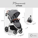 Hauck kolica Uptown Melange Grey Slike