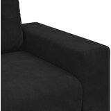  Dvosjed Crni 160x77x82 cm Baršun | shoptok.hr