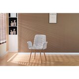 Stylife NASLANJAČ, kovina, tekstil naravne barve, bež | Shoptok.si