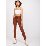 BASIC Feel Good Sweatpants-RV-DR-3589.07X-dark brown | ePonuda.com