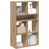 vidaXL Knjižna omara artisan hrast 66x31x112 cm inženirski les Cene