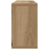 Police na zidu 2 pcs Umjetnička hrastovina 80 x 15 x 26 cm | shoptok.hr