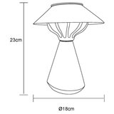 Globo 36639A - LED solarna svetiljka 10xLED/0,06W/1,2V IP44 crna | Eponuda.com