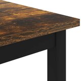  Kava Stol Dimni hrast 80 x 80 x 45 cm Konstruirano drvo | shoptok.hr