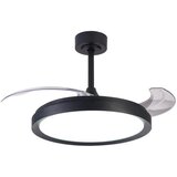  Aigostar-LED Prigušiva plafonski ventilator LED/50W/230V 2700-6500K 106cm+DO crna | Eponuda.com