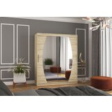  Garderobna omara z drsnimi vrati Baltimore (180 cm)-Sonoma hrast Cene