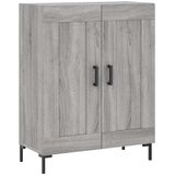  Visoka komoda siva sonome 69,5x34x180 cm od konstruiranog drva | shoptok.hr