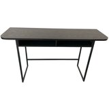Actona Crni pomoćni stol u dekoru jasena 40x140 cm Darlington – | shoptok.hr