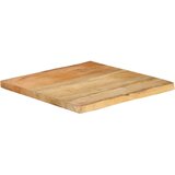 vidaXL Mizna plošča 60x60x2,5 cm naraven rob trden mangov les | Shoptok.si