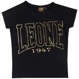 Leone 1947 Majice s kratkimi rokavi Girl T-Shirt Short Sleeves Gold 1947 Črna Cene